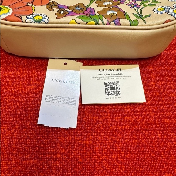 ❤️❤️❤️Coach Nolita 19 Bag with Floral Print/silvertone hardware CR365❤️❤️❤️ - Picture 5 of 11